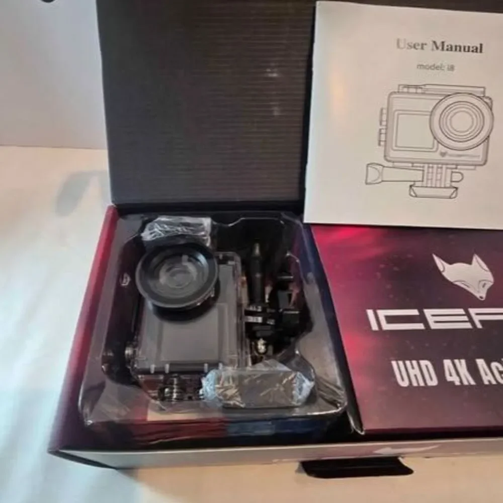 IceFox UHD 4K Action Camera – Waterproof Sports Camera